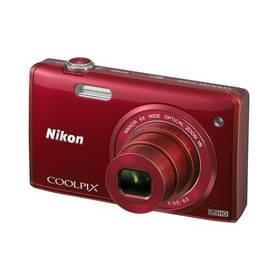 Digitální fotoaparát Nikon Coolpix S5200 červený
