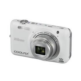 Digitální fotoaparát Nikon Coolpix S6600 bílý
