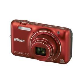 Digitální fotoaparát Nikon Coolpix S6600 červený
