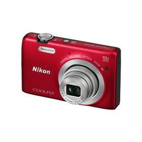 Digitální fotoaparát Nikon Coolpix S6700 červený