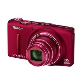 Digitální fotoaparát Nikon Coolpix S9500 červený