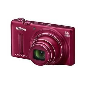 Digitální fotoaparát Nikon Coolpix S9600 červený