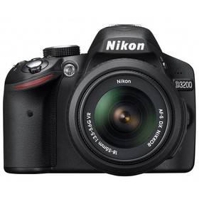 Digitální fotoaparát Nikon D3200 + 18-55 AF-S DX VR II černý