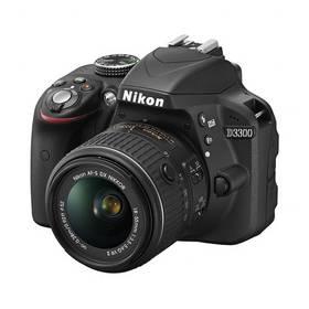 Digitální fotoaparát Nikon D3300 + 18-55 AF-S DX VR II černý
