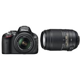 Digitální fotoaparát Nikon D5100 + 18-55 AF-S DX VR + 55-300 AF-S VR