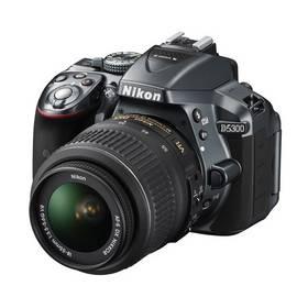 Digitální fotoaparát Nikon D5300 + 18-55 AF-S DX VR II šedý
