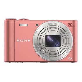 Digitální fotoaparát Sony DSC-WX220 růžový