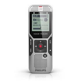 Diktafon Philips DVT1400 stříbrný