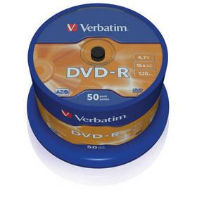 Disk Verbatim DVD-R 4,7GB, 16x, 50-cake (43548)