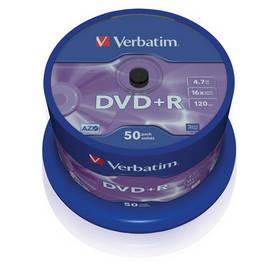 Disk Verbatim DVD+R 4,7GB, 16x, 50-cake (43550)