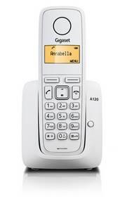 Domácí telefon Siemens Gigaset A120 (S30852-H2401-R602) bílý Domácí telefon Siemens Gigaset A120 (S30852-H2401-R602) bílý