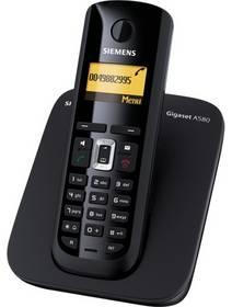 Domácí telefon Siemens Gigaset A580 (S30852-H2006-R601) černý (poškozený obal 8211017712)