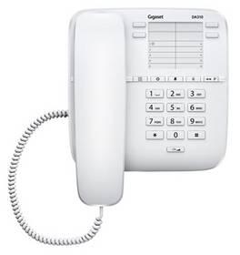 Domácí telefon Siemens Gigaset DA310 (S30054-S6528-R602) bílý (rozbalené zboží 8213124328)