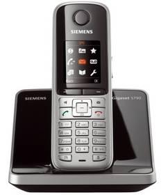 Domácí telefon Siemens Gigaset S790 (S30852-H2102-R601) stříbrný (vrácené zboží 8212042441)