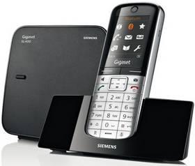 Domácí telefon Siemens Gigaset SL400 (S30852-H2103-R601) černý