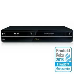 DVD rekordér LG RCT 699 H +  videopřehrávač (Combo DVDR+VHS) černý