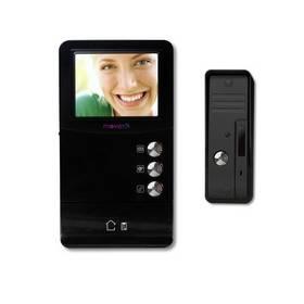 Dveřní videotelefon Moveto V-034 černý (rozbalené zboží 8213047665)