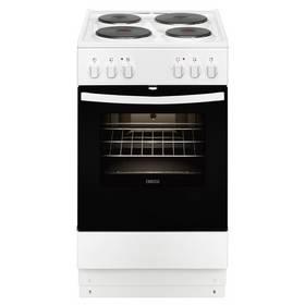 Elektrický sporák Zanussi ZCE54001WA bílý Elektrický sporák Zanussi ZCE54001WA bílý