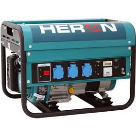 Elektrocentrála HERON EGM 25 AVR, benzínová 5,5 HP modrá/zelená
