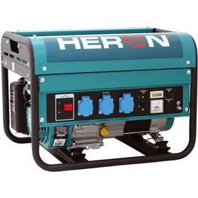 Elektrocentrála HERON EGM 30 AVR, benzínová 6,5 HP modrá/zelená