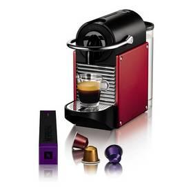 Espresso DeLonghi Nespresso EN125R černý/červený