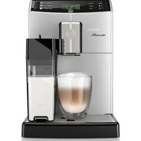 Espresso Saeco Minuto HD8763/19 stříbrné