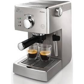 Espresso Saeco Poemia HD8327/99 stříbrné/nerez (Náhradní obal / Silně deformovaný obal 2530002346)