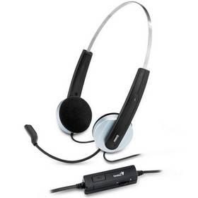 Headset Genius HS-210U (31710049101) černý/stříbrný