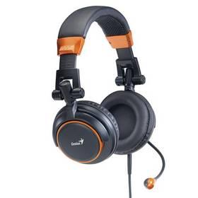 Headset Genius HS-530F (31710048101) černý/oranžový