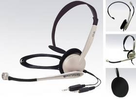 Headset Koss CS 95 černý/stříbrný