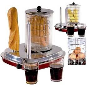 Hot dog Guzzanti FC 460 retro nerez/sklo