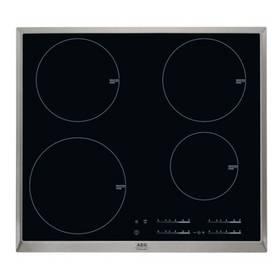 Indukční varná deska AEG HK654200XB černá/nerez/sklo Indukční varná deska AEG HK654200XB černá/nerez/sklo
