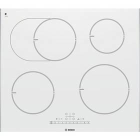 Indukční varná deska Bosch PIB672F17E bílá