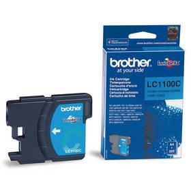 Inkoustová náplň Brother LC-1100C, 325 stran (LC1100C) modrá