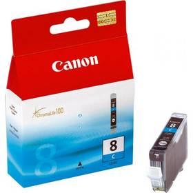 Inkoustová náplň Canon CLI-8C, 420 stran (0621B006) modrá
