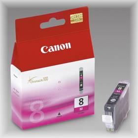 Inkoustová náplň Canon CLI-8M, 420 stran (0622B001) fialová
