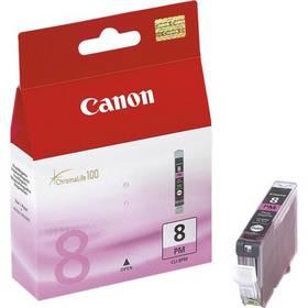 Inkoustová náplň Canon CLI-8PM, 450 stran (0625B001) červená