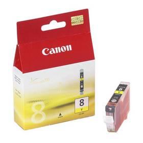 Inkoustová náplň Canon CLI-8Y, 420 stran (0623B001) žlutá