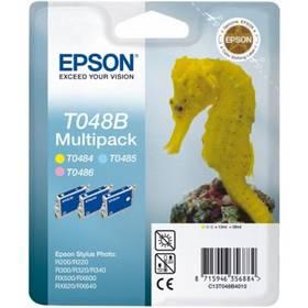 Inkoustová náplň Epson T048B, 3x 13ml (C13T048B4010) červená/modrá/žlutá