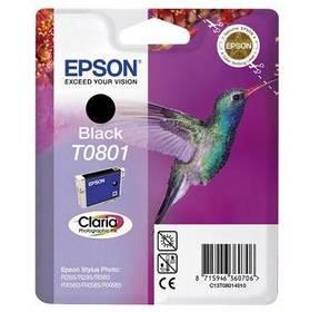 Inkoustová náplň Epson T0801, 7,4ml (C13T08014011) černá