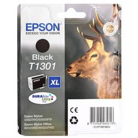 Inkoustová náplň Epson T1301, 25ml (C13T13014010) černá