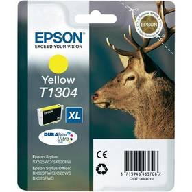 Inkoustová náplň Epson T1304, 10ml (C13T13044010) žlutá