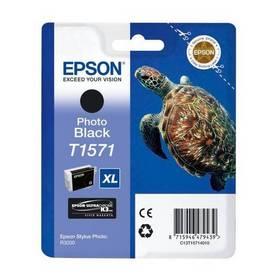 Inkoustová náplň Epson T1571, 25,9ml (C13T15714010) černá