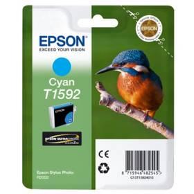 Inkoustová náplň Epson T1592, 17ml (C13T15924010) modrá barva