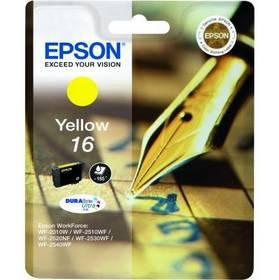 Inkoustová náplň Epson T1624, 165 stran (C13T16244010) žlutá