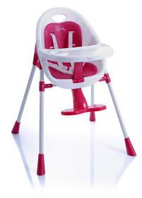 Jídelní židlička Babypoint Sindy růžová