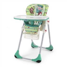 Jídelní židlička Chicco POLLY NEW 2v1 greenland zelená