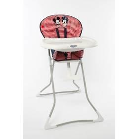 Jídelní židlička GRACO TEA TIME G3T94 - Mickey Mouse bílá/červená/modrá