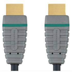 Kabel Bandridge Blue HDMI 1.4, pozlacený, A - A, 3m (BN-BVL1203)