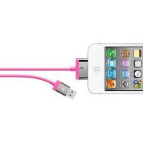 Kabel Belkin 30-pin MIXIT pro Apple, 2m (F8J041cw2m-PNK) růžový